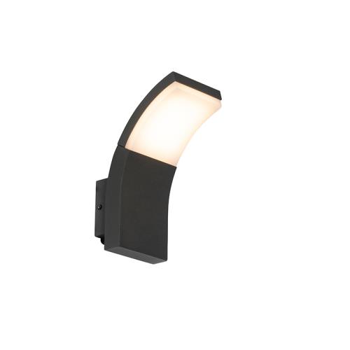 Moderná vonkajšia nástenná lampa antracit vrátane LED IP54 - Litt