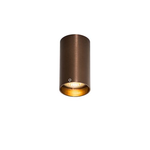 Moderné bodové svetlo tmavo bronzové 5,5 cm - Tuba