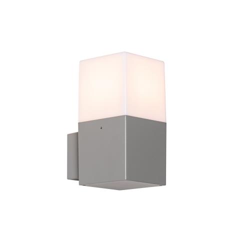 Moderná vonkajšia nástenná lampa sivá IP44 - Denmark