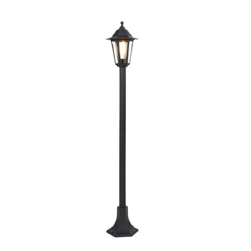 Smart lampáš čierny 122 cm vrátane Wifi ST64 - New Haven