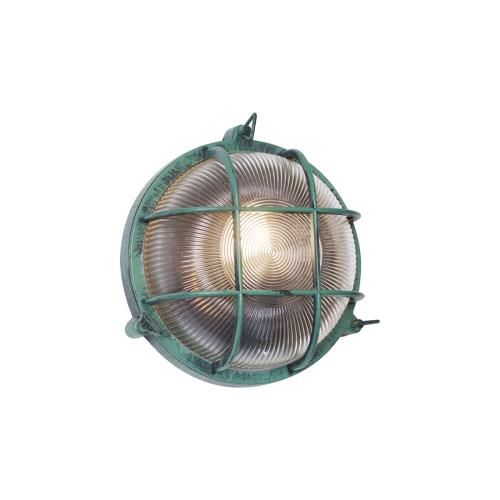 Buiten wandlamp groen rond IP44 - Noutica