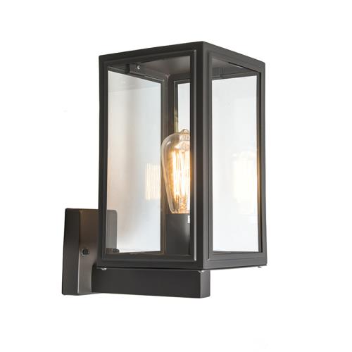 Priemyselná nástenná lampa sivá IP44 - Sutton Up
