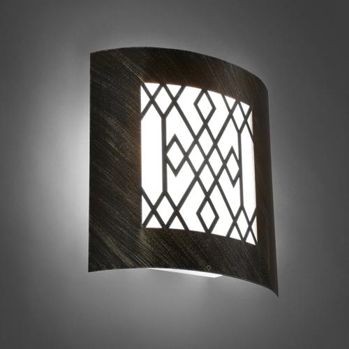 Moderná vonkajšia nástenná lampa hrdzavohnedá IP44 - Emmerald Classic