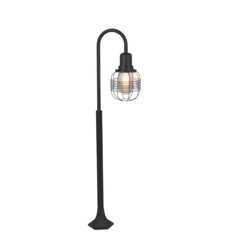 Rustikálna vonkajšia lampa čierna IP44 - Guardado