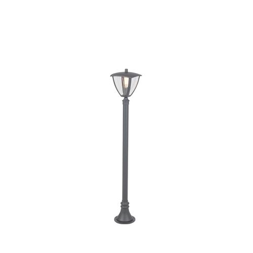 Moderná vonkajšia lampa tmavosivá 136,5 cm - Platar