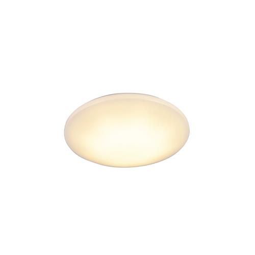 Moderné stropné svietidlo biele vrátane LED 15W IP44 - Tiho